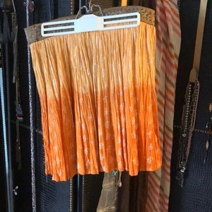 Summer Matchstick skirt. Gauzy Cotton. Small